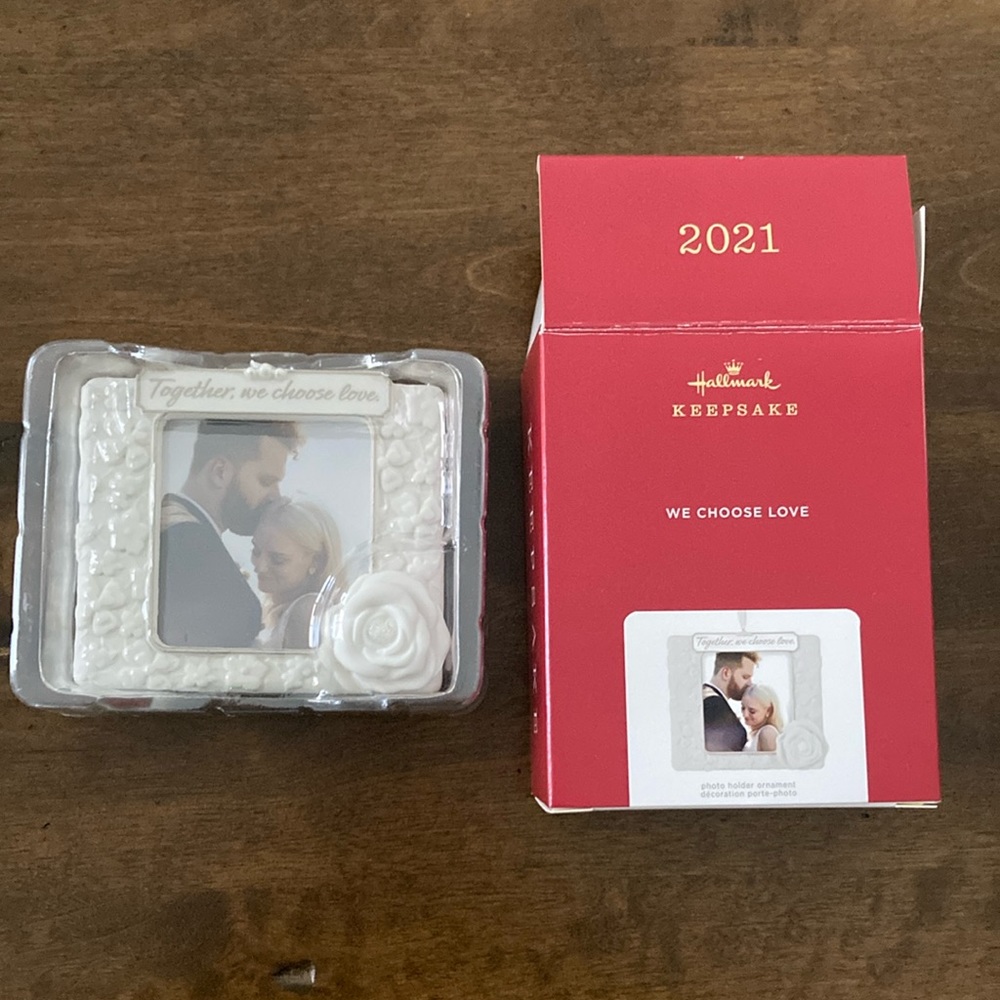 Hallmark Ornament We Choose Love 2021
